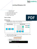 Operations With Git Branch - Notes PDF