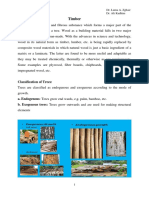 Timber: Classification of Trees
