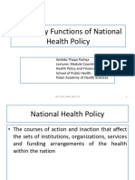 3.1 Necessary Functions of National Health Policy PDF