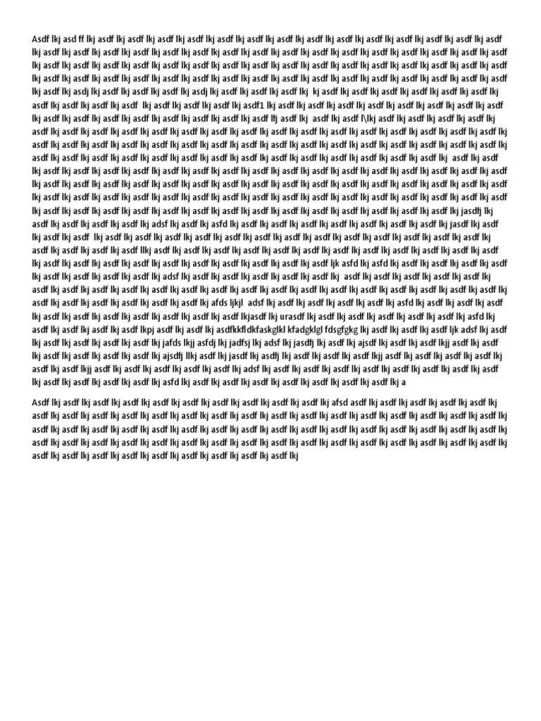 Practise Asdf | PDF