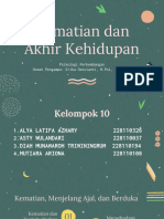 KEL. 10 - Kematian Dan Akhir Kehidupan PDF