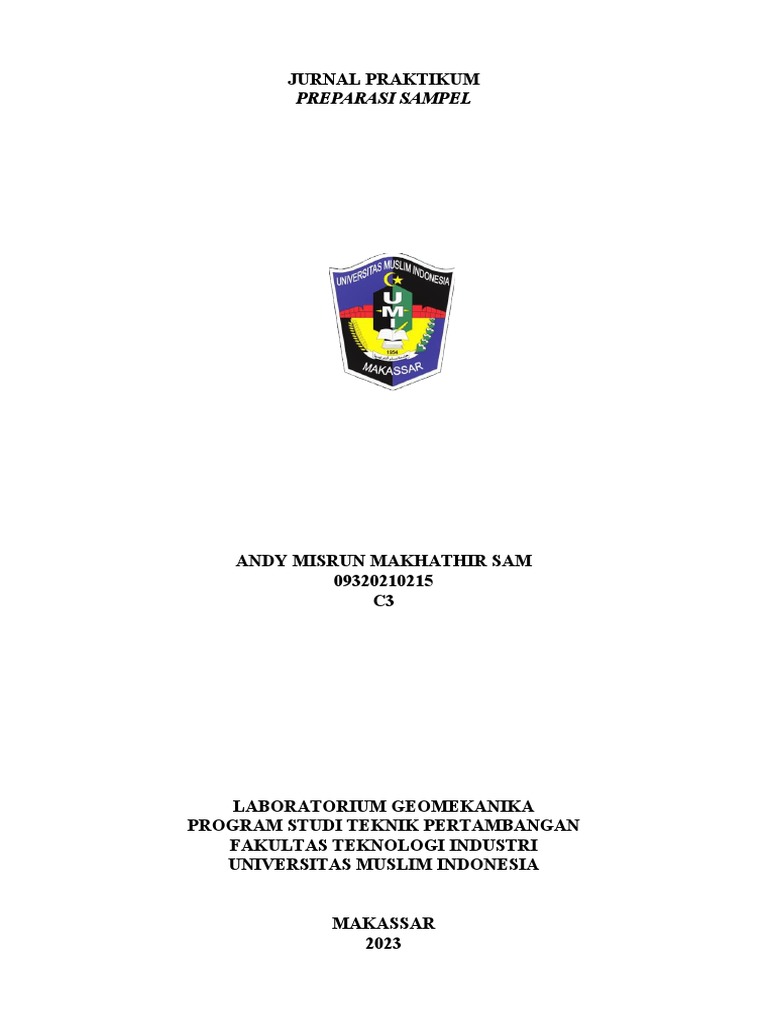 Jurnal Preparasi Sampel | PDF