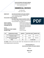 Commercial Invoice