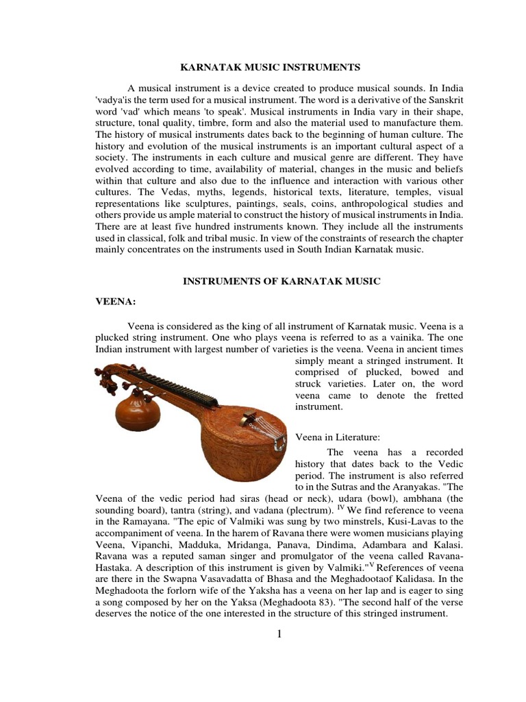 Music Instruments | PDF | Musical Instruments