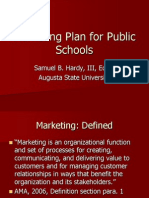 Marketing Plan For Public Schools