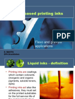 Solvent Based Printing Inks - A