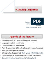 Lecture 6 - Ethnolinguistics - PPT