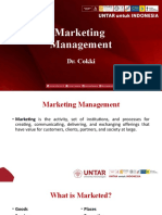 1st Meeting - Introduction To Marketing Management