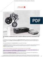 Un Moteur À Combustion Avec Un Alterno-Démarreur 48 V Et Une Batterie 48 V - Environnement