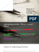 Module 4 Adjusting Entries