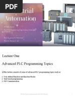 Lec1 - Programmable Logic Controller PLC PDF