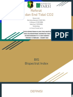Referat BIS - End Tidal CO2