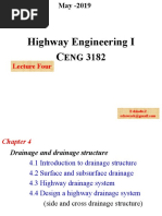 Highway Engineering I C: Lecture Four