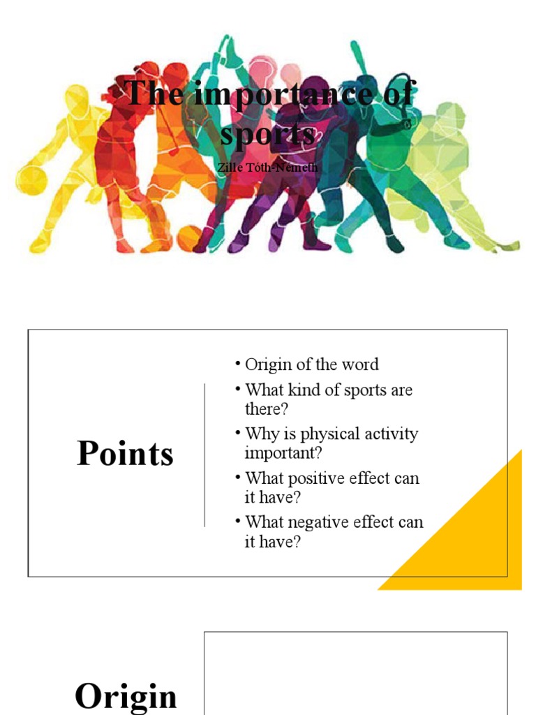 what are the importance of team sports