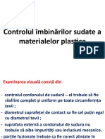18.controlul Îmbinărilor Sudate A Materialelor Plastice