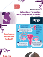 Kelas Ibu Hamil - Kehamilan, Perubahan Tubuh, Dan Gizi PDF