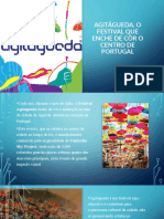 Festival Agitágueda colorindo Portugal