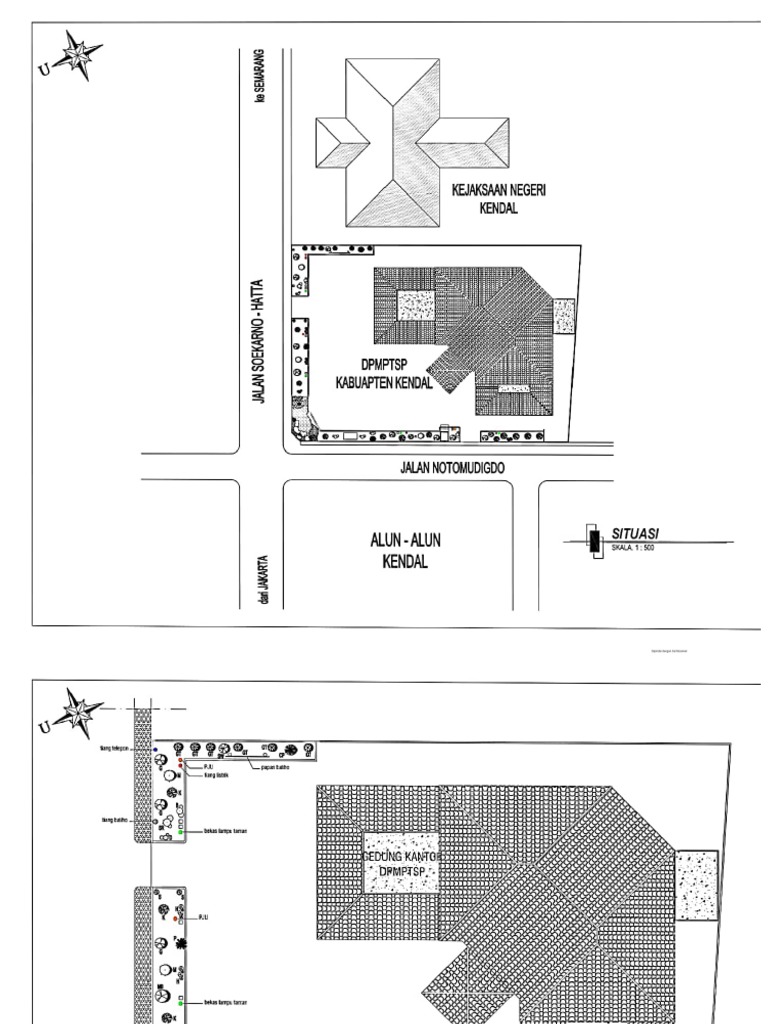 Gambar Denah Taman PDF | PDF