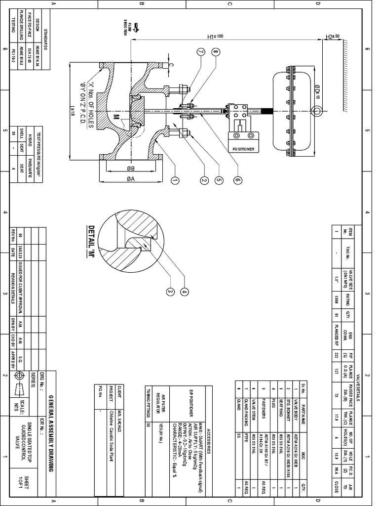 Top Guide Control Valve PDF Valve Equipment