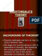 NIGHTINGALE’S THEORY