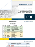 2023 - 1 - Mikrobiologi Umum - Pendahuluan - Taksonomi - Identifikasi - ESR - 13feb PDF