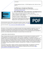 Critical Reviews in Analytical Chemistry: To Cite This Article: Andrei A. Bunaciu, Elena Gabriela Udri