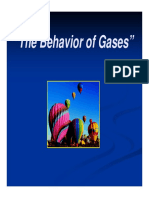 The Behavior of Gases