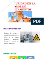 Bioseguridad en La Adm de Medicamentos