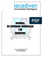 Manual de Estudios Generales 1er Semestre