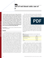 Enzyme Treatment of RBCs for Antibody Detection