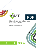 EMT Palma bus schedule