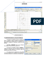 Configuración de AutoCAD y primeros comandos básicos