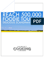 Promote Scandinavian Gastronomy to 500K Foodies