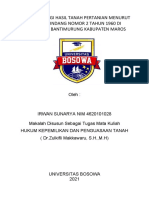 Tugas Hukum Kepemilikan Dan Penguasaan Tanah (Irwan Sunarya 4620101028)