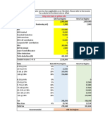 Compare Taxes Under Old and New Tax Regimes