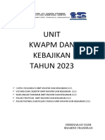 Carta Organisasi KWAPM 2023
