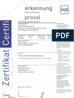 3427 EUHOAHEA Multi-Heat-Detector VdS-Certificate