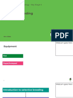 Combined Science - Key Stage 4 Selective Breeding