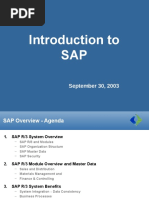 SAP Overview