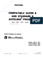 Bell Howell 456a 456z 456x 456xf 456xp PDF