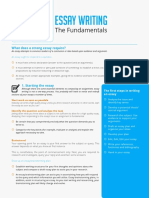 Essay Writing The Fundamentals PDF
