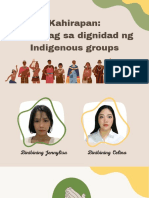 Grade-10 Kahirapan-Paglabag-Sa-Dignidad-Ng-Indigenous-Groups
