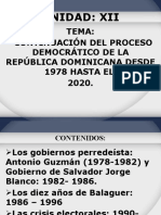 Unidad Xii Cont. Proc. Democrat. 1986-2016