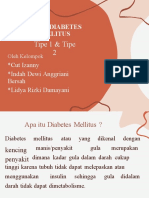 Tipe 1 & Tipe 2: PTM - Diabetes Melitus