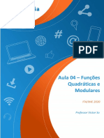 1-Aula 04 Funções Quadráticas e Modulares PDF