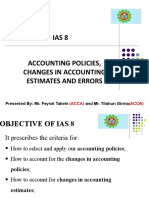Ias 8 Accounting Policy-Presentation
