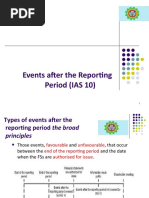 Ias 10 Events After Reporting Period