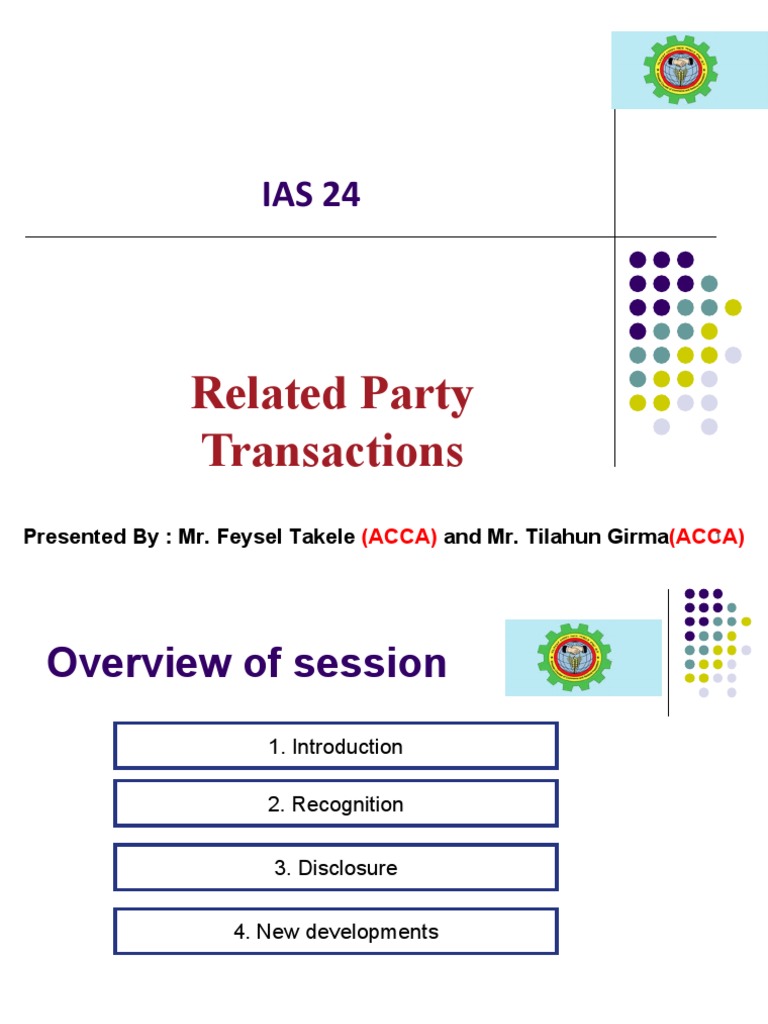 Ias 24 related party pdf consolidation business private sector