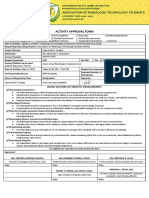 Activity Approval Form for Radiologic Technologist Awareness