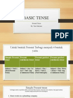 BASIC TENSE (Present Tense)